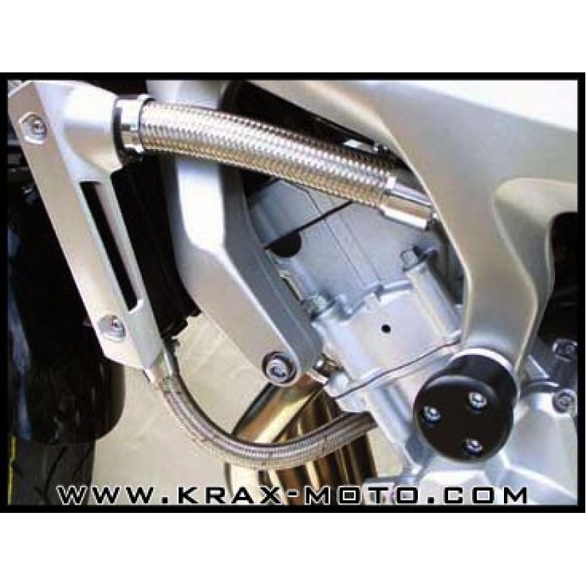 Durites radiateur d'huile Inox - FZ6 - Yamaha