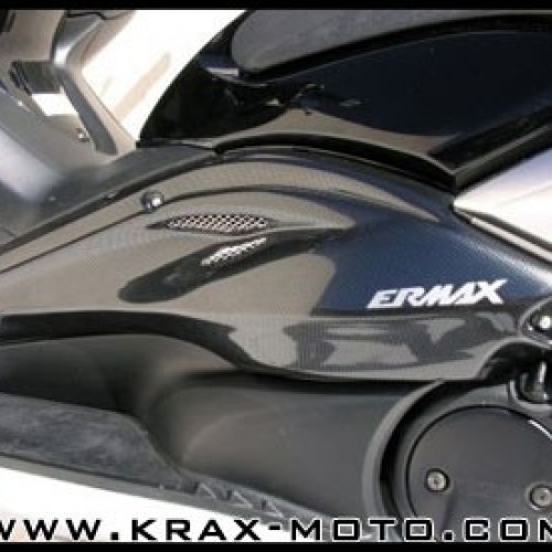Caches lateraux Ermax carbone 2008+ - Tmax500 - Yamaha