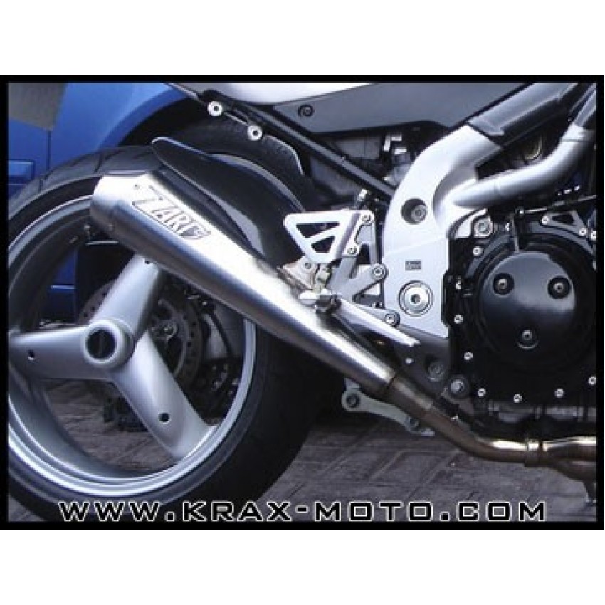 Silencieux Zard Homologué Position Basse 2002-04 - Speed Triple - Triumph