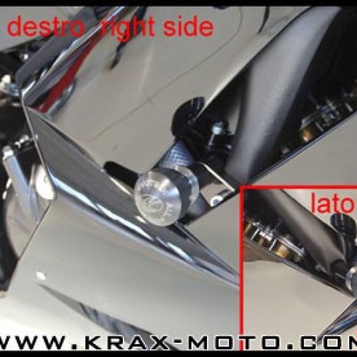 Kit protection Evotech 2007-08 - ZX6 R - Kawasaki