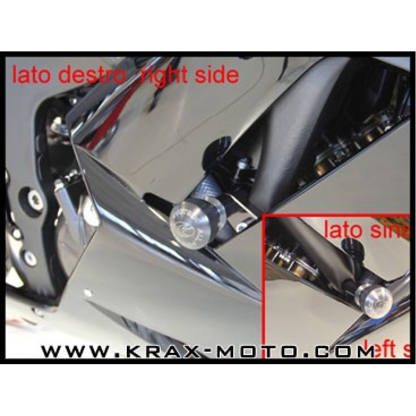 Kit protection Evotech 2007-08 - ZX6 R - Kawasaki