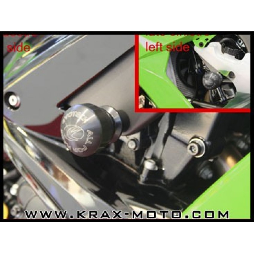 Kit protection Evotech 2008-10 - ZX10 R - Kawasaki