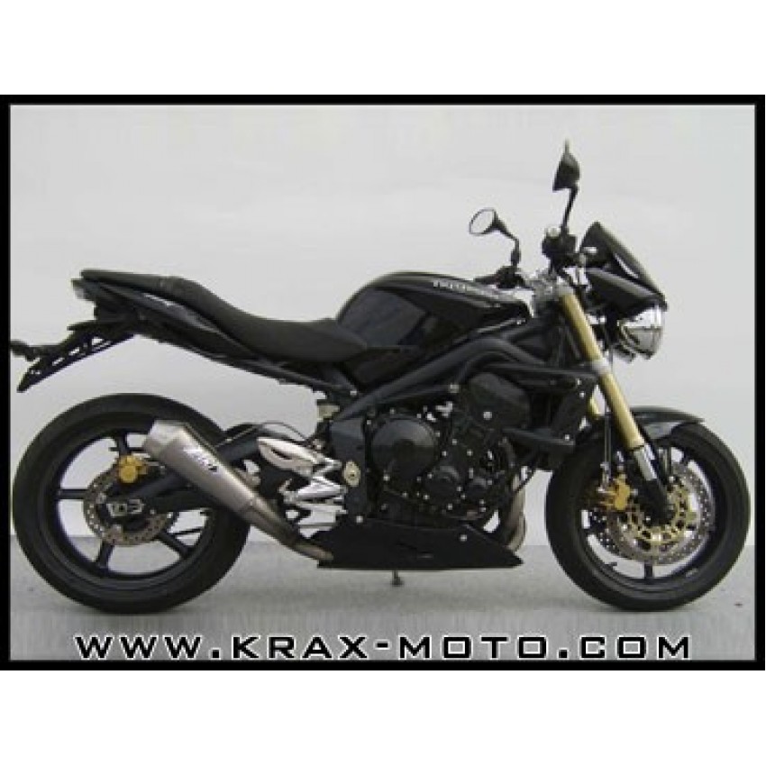 Ligne basse ZARD Homologuée 2007/2012 - Street Triple 675 - Triumph