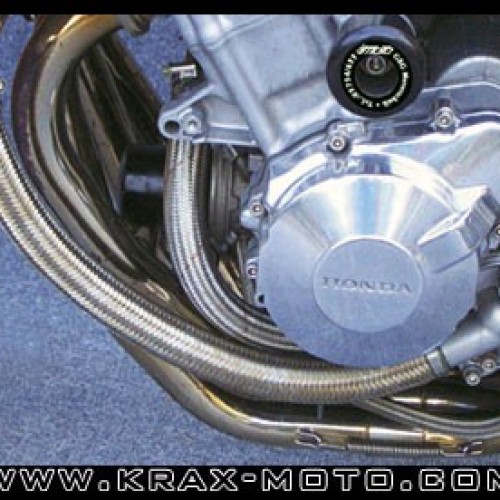 Durites radiateur d'huile Inox 1992-95 - CBR 900 - Honda