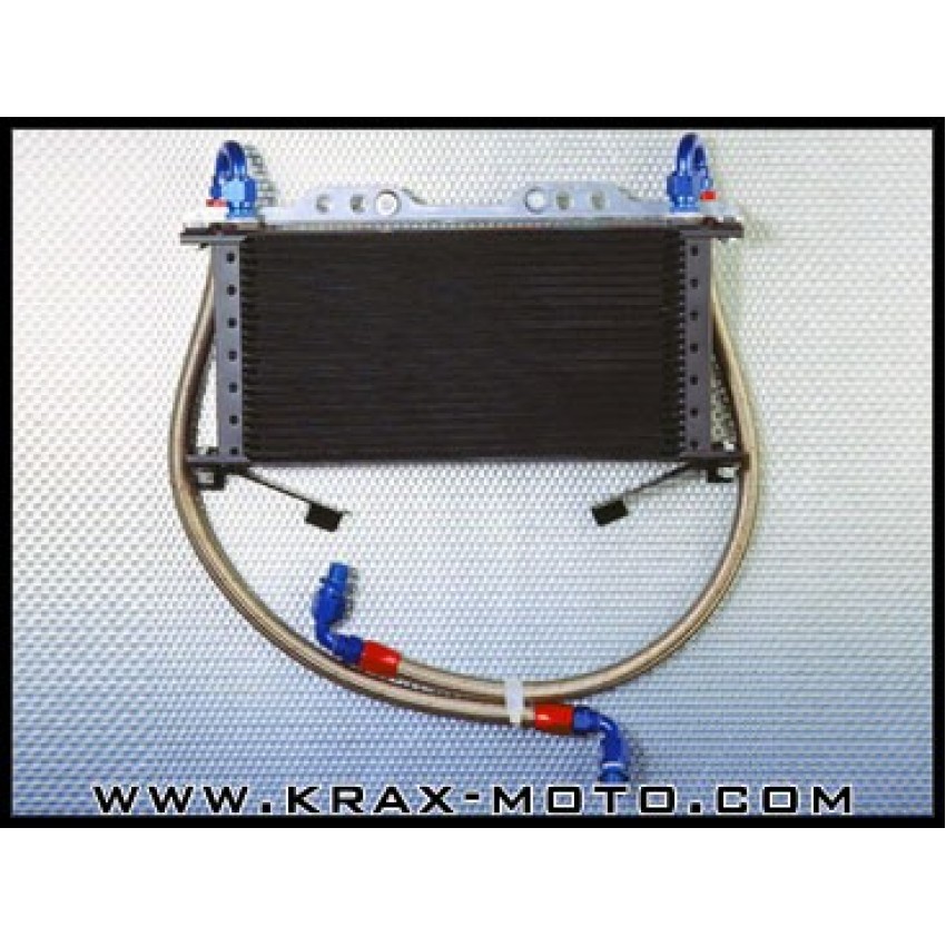 Durites radiateur d'huile Inox - VTR 1000 - Honda