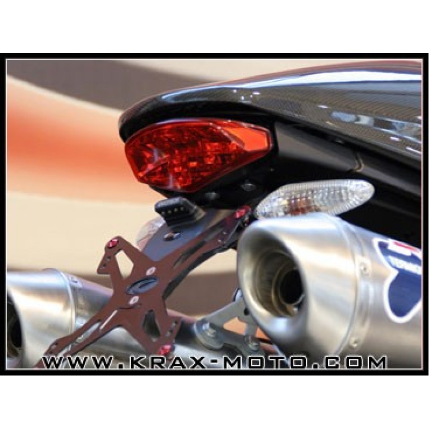Support de plaque Evotech - Monster 696 - Ducati