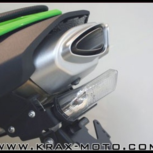 Support de plaque Evotech 2007-08 - ZX6 R  2003+ - Kawasaki