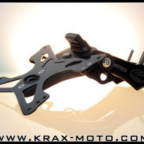 Support de plaque Evotech 2008-10 - ZX10 R - Kawasaki