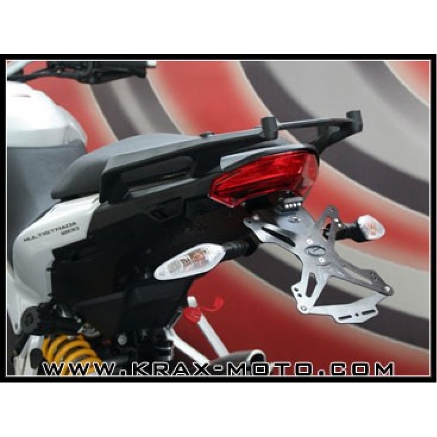 Support de plaque Evotech - Multistrada 1200 2010-2014 - Ducati