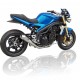 Silencieux Zard position basse 2007-10 - Speed Triple 1050 - Triumph