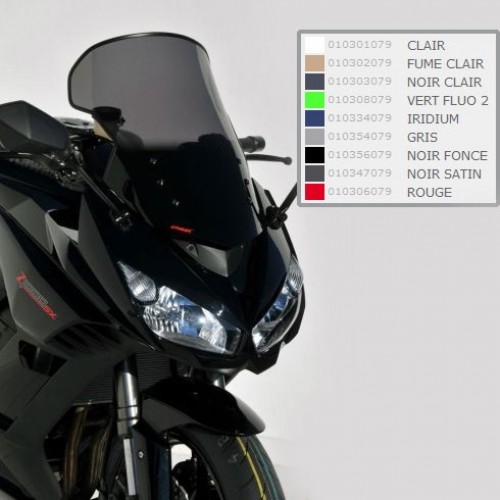 Bulle Ermax Haute Protection +8cm 2011-12 - Z 1000 SX - Kawasaki