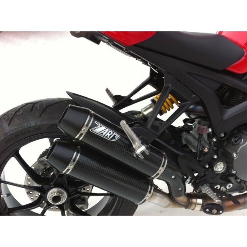 Silencieux Zard superposés - Monster 1100 Evo - Ducati