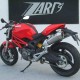 Silencieux Zard coniques - Monster 696-796-1100 - Ducati