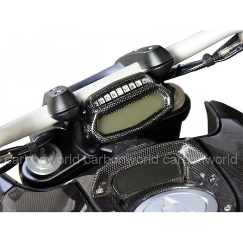 Couvre compteur carbone - Diavel - Ducati