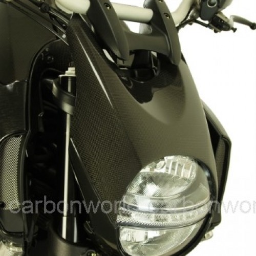 Capotage de phare carbone - Diavel - Ducati