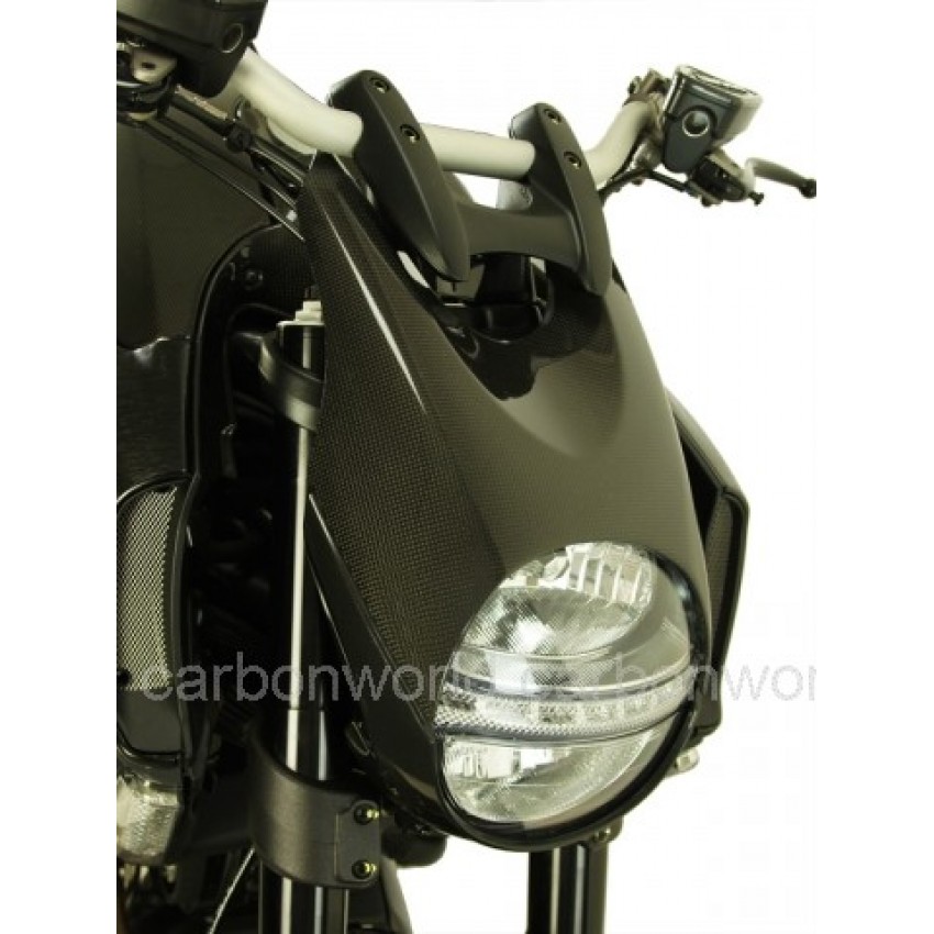 Capotage de phare carbone - Diavel - Ducati