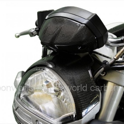 Cache compteur carbone - Monster 696-796-1100 - Ducati