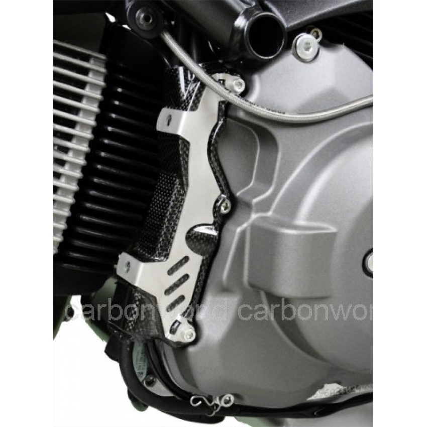 Passe-câbles carbone - Monster 696-796-1100 - Ducati