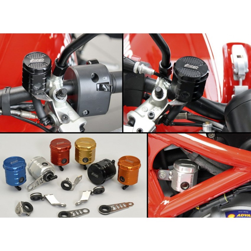 Kit 3 bocaux Alu GSG Monster S4 R/RS - Ducati