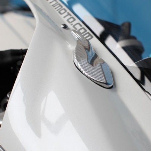 Obturateurs de rétroviseurs Evotech - Daytona 675 "R" 2013 - Triumph