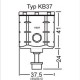 Bocal frein avant Alu GSG (MC Nissin)