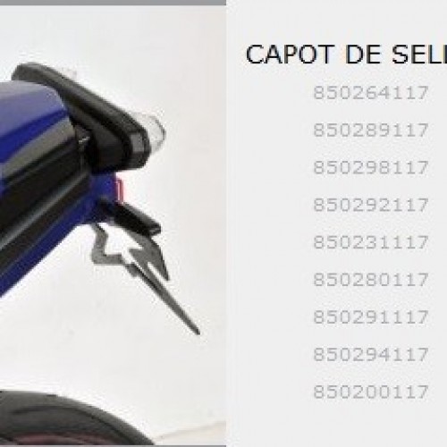 Capot de selle Ermax - MT-09 - Yamaha