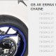 Garde boue arrière Ermax - MT-09 - Yamaha