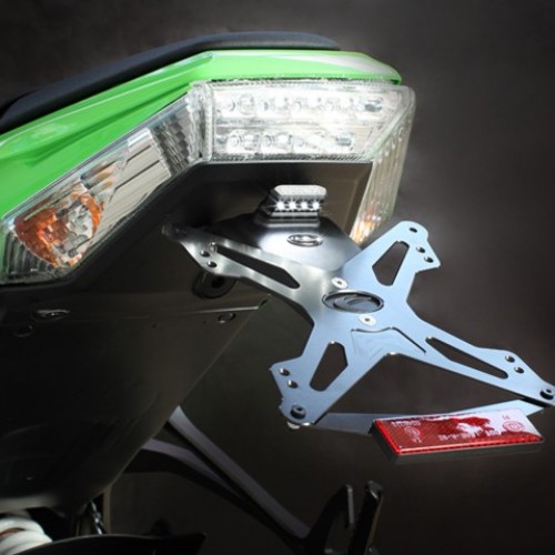 Support de plaque Evotech 2011-14 - ZX10 R - Kawasaki