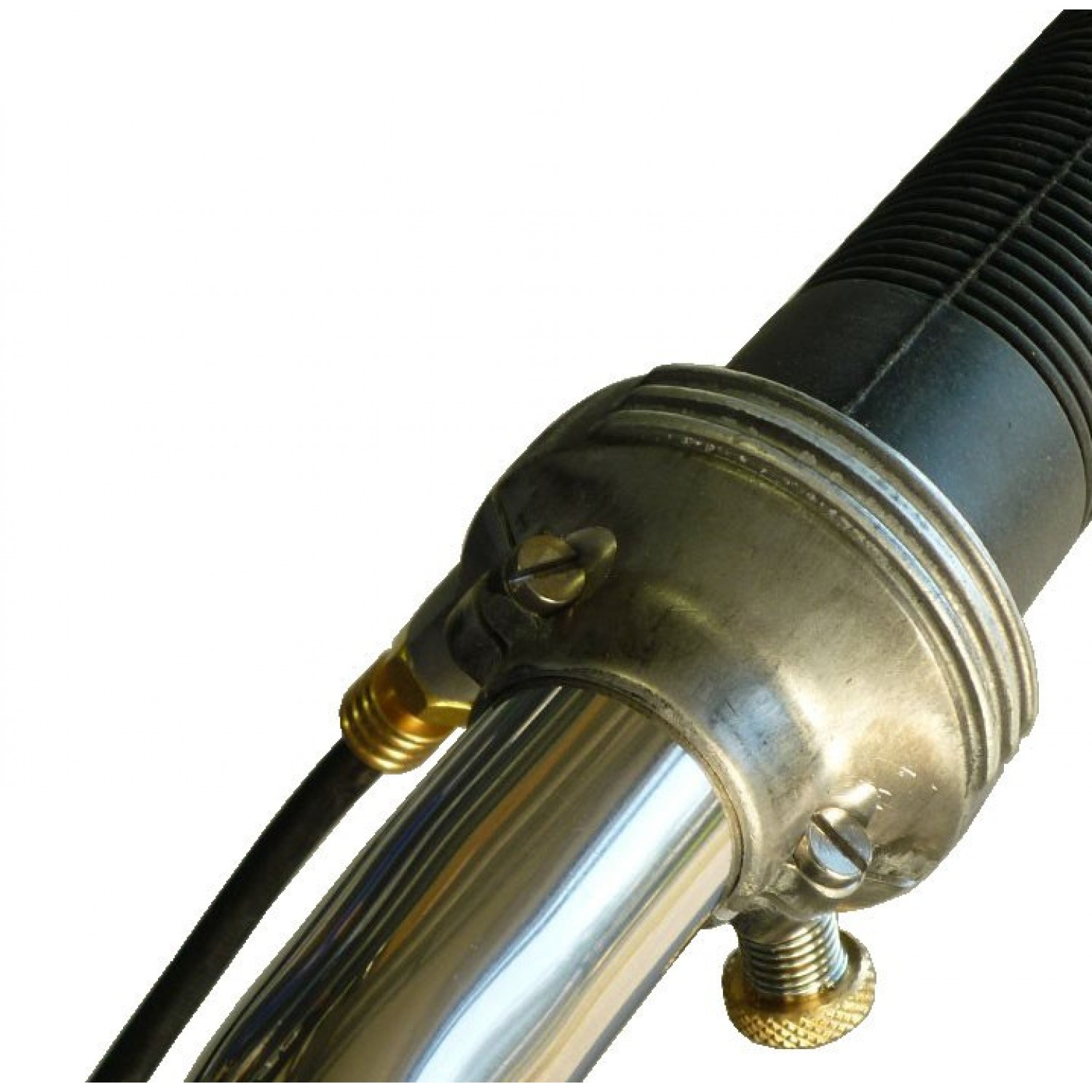 Poignées Guidon Moto CNC Aluminium 22mm – Tube Accélérateur Inclus – Pour 7/8” Barres – Anti-Vibration – Couleur Violet
