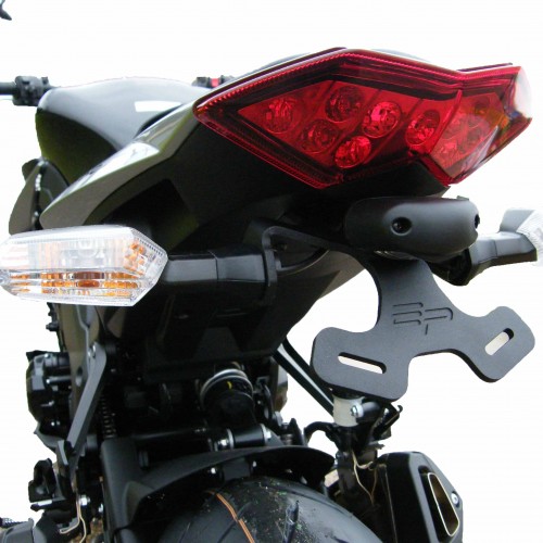 Support de plaque Evotech Perf. 2010-13 - Z1000 - Kawasaki