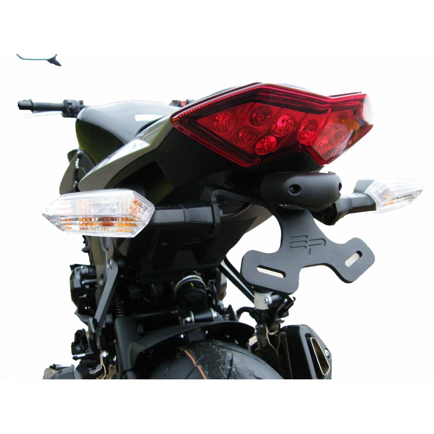 Support de plaque Evotech Perf. 2010-13 - Z1000 - Kawasaki