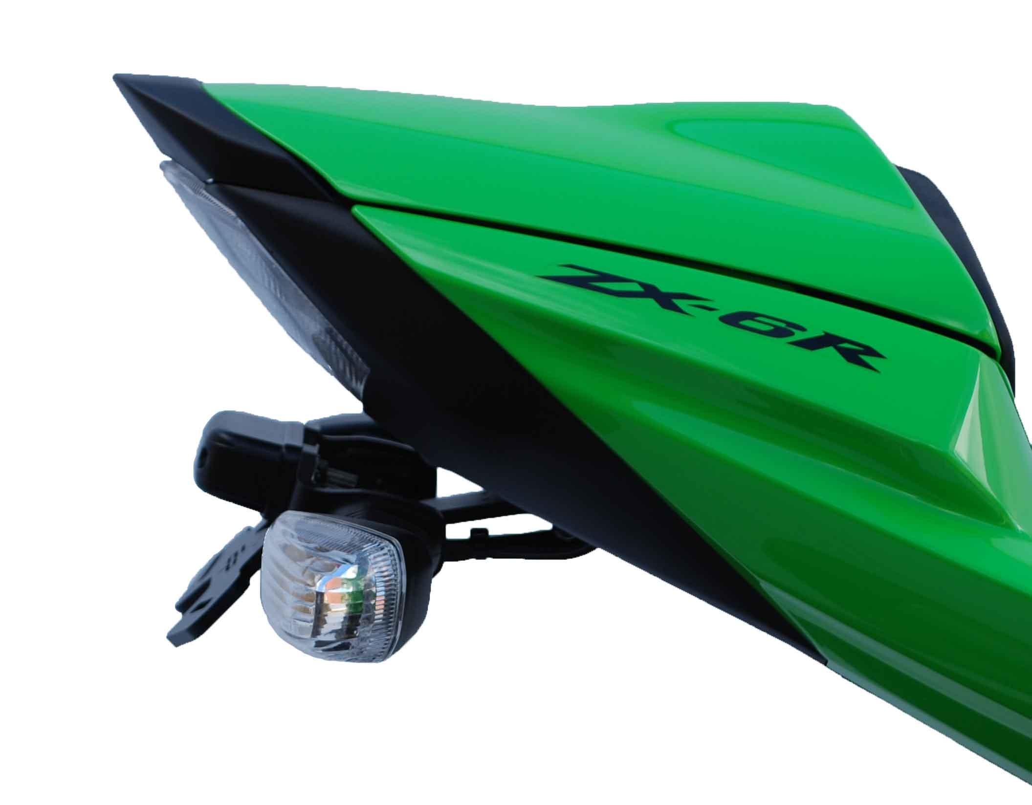 らいページ Support de plaque Evotech Perf. 2008-2011 - ZX10R - Kawasaki