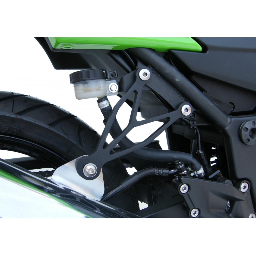 Patte support de pot Evotech Performance - Ninja250R - Kawasaki