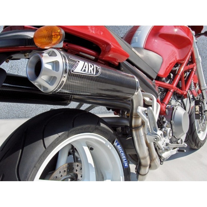 Demie-ligne Zard inox 2 en 2 - S2R 1000 - Ducati