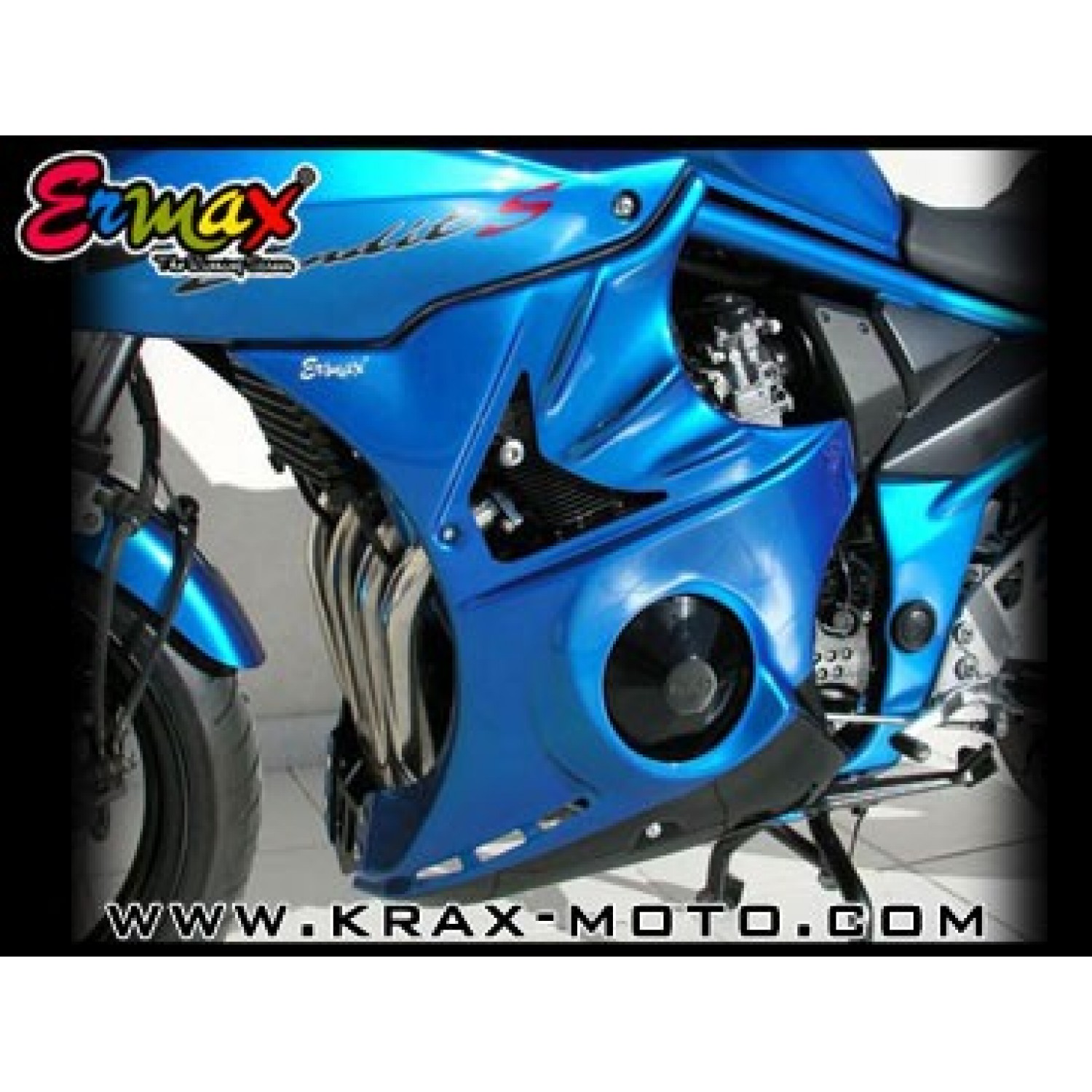 Protection de Réservoir Moto Bleu pour Suzuki Bandit Tous Modèles