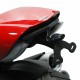 Support de plaque "Dynamic" Evotech Performance - Diavel -Ducati