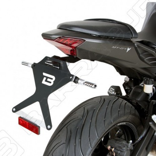 Support de plaque Barracuda - MT-07 2014-17 - Yamaha