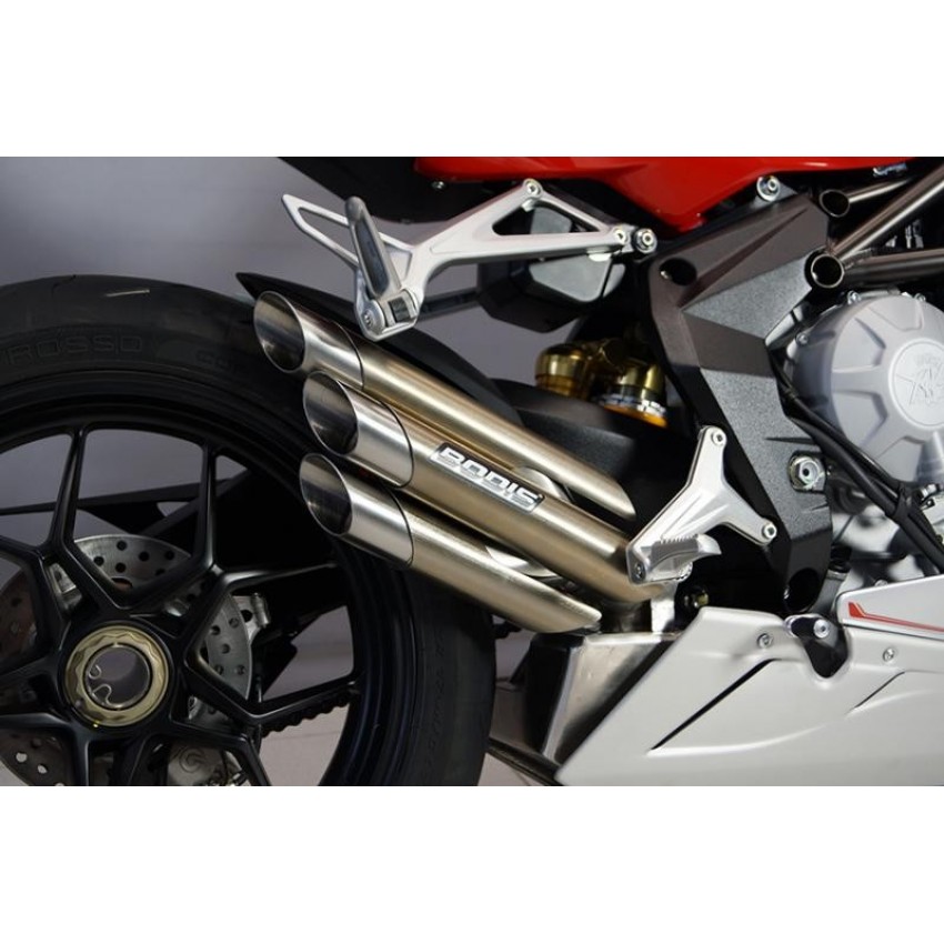 Silencieux Bodis Triobolico - F3 675/800 - MV Agusta