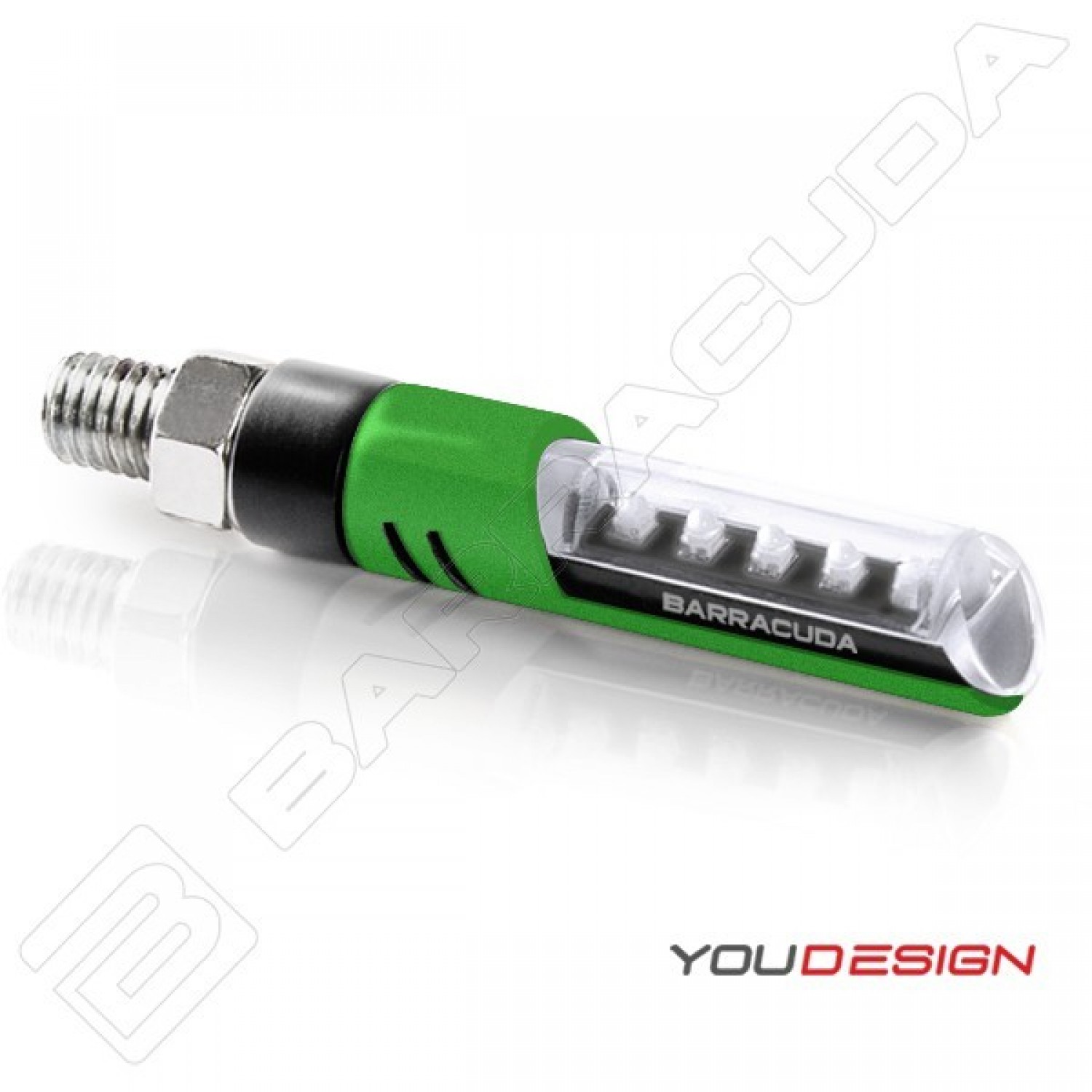 Clignotants M-Led B-Lux Barracuda moto : , clignotant de moto