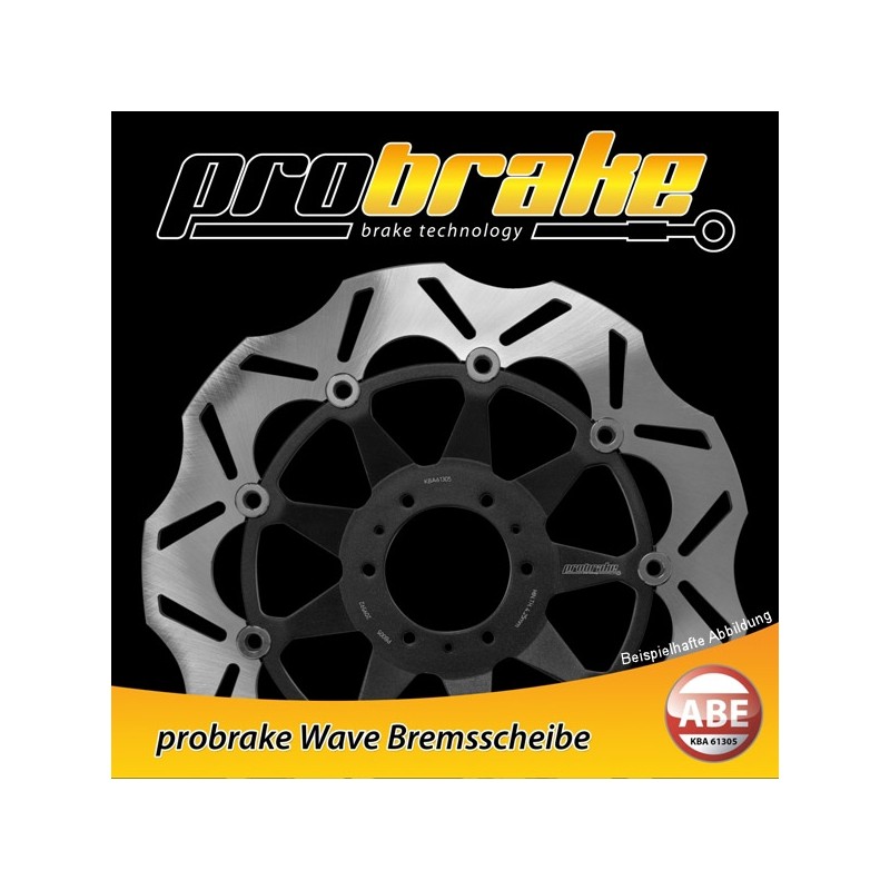 Disque de frein AV Wave 310mm ZX-9R 00-01 Pro Brake - Krax-Moto