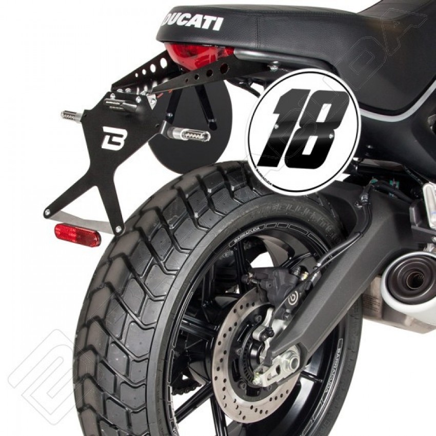 BARRACUDA ADESIVO SINGOLO Tabella Porta Numero 0 Zero Number Sticker
