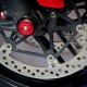 Kit bouchon axe de roue avant CNC Racing - Diavel - Ducati