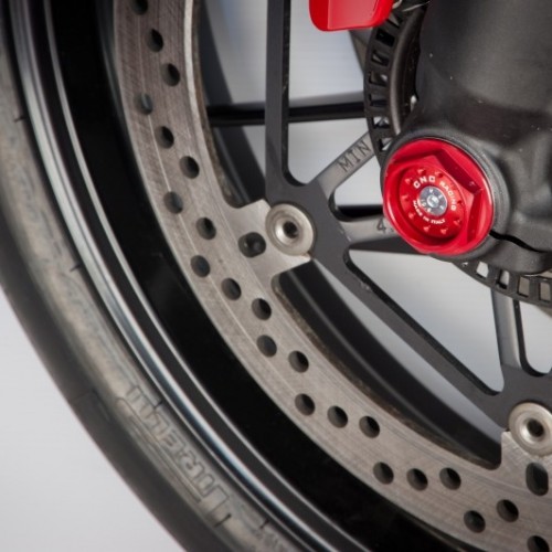 Kit bouchons axe de roue avant CNC Racing - Panigale - Ducati