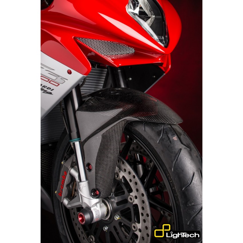 Garde boue arrière carbone Lightech - F3 - MV Agusta