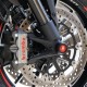 Tampons de protection de roue avant CNC Racing - Diavel - Ducati
