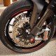 Tampons de protection de roue avant CNC Racing - Diavel - Ducati