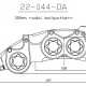 Etrier avant radial 6 pistons ISR entraxe fixation 108mm