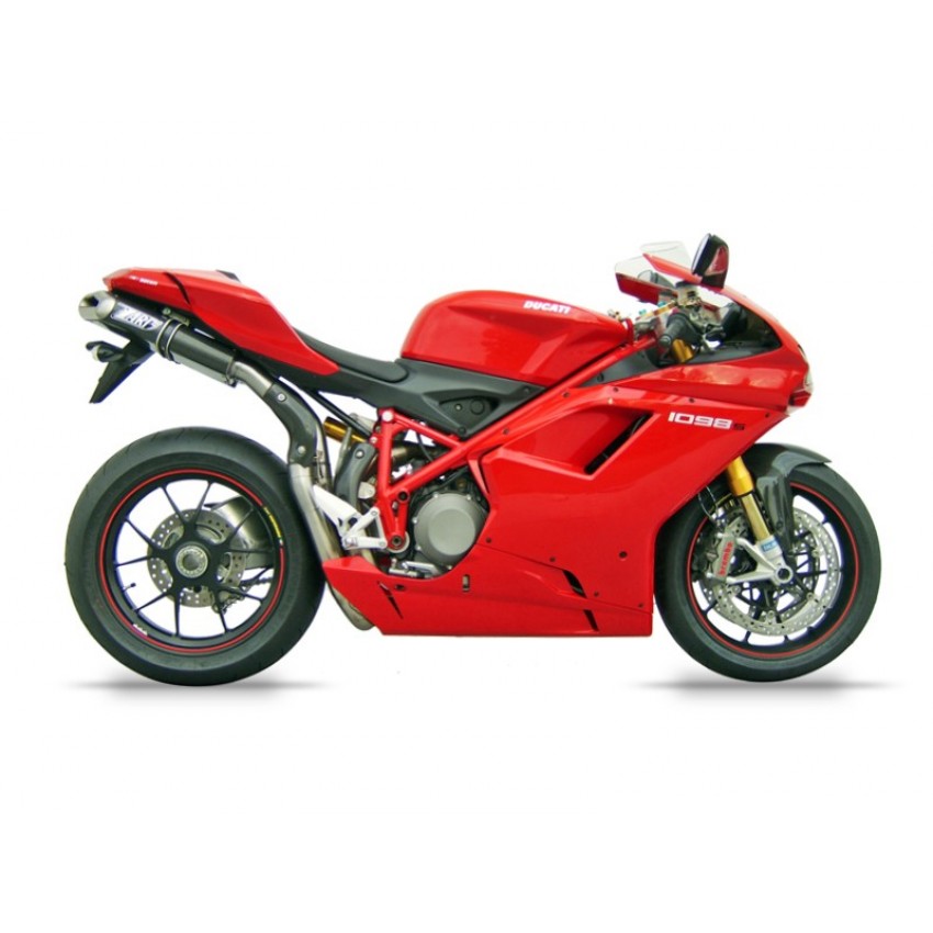 Silencieux Zard Penta Evo Racing Carbone - 848 / 1098 R/S / 1198 R/S - Ducati