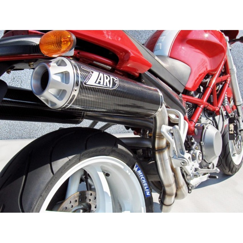 Demie-ligne Zard Inox Racing 2 en 2 - S2R 1000 - Ducati