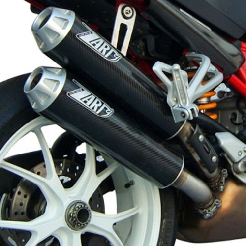 Silencieux Zard Superposés Racing - S2R 800/1000 - Ducati